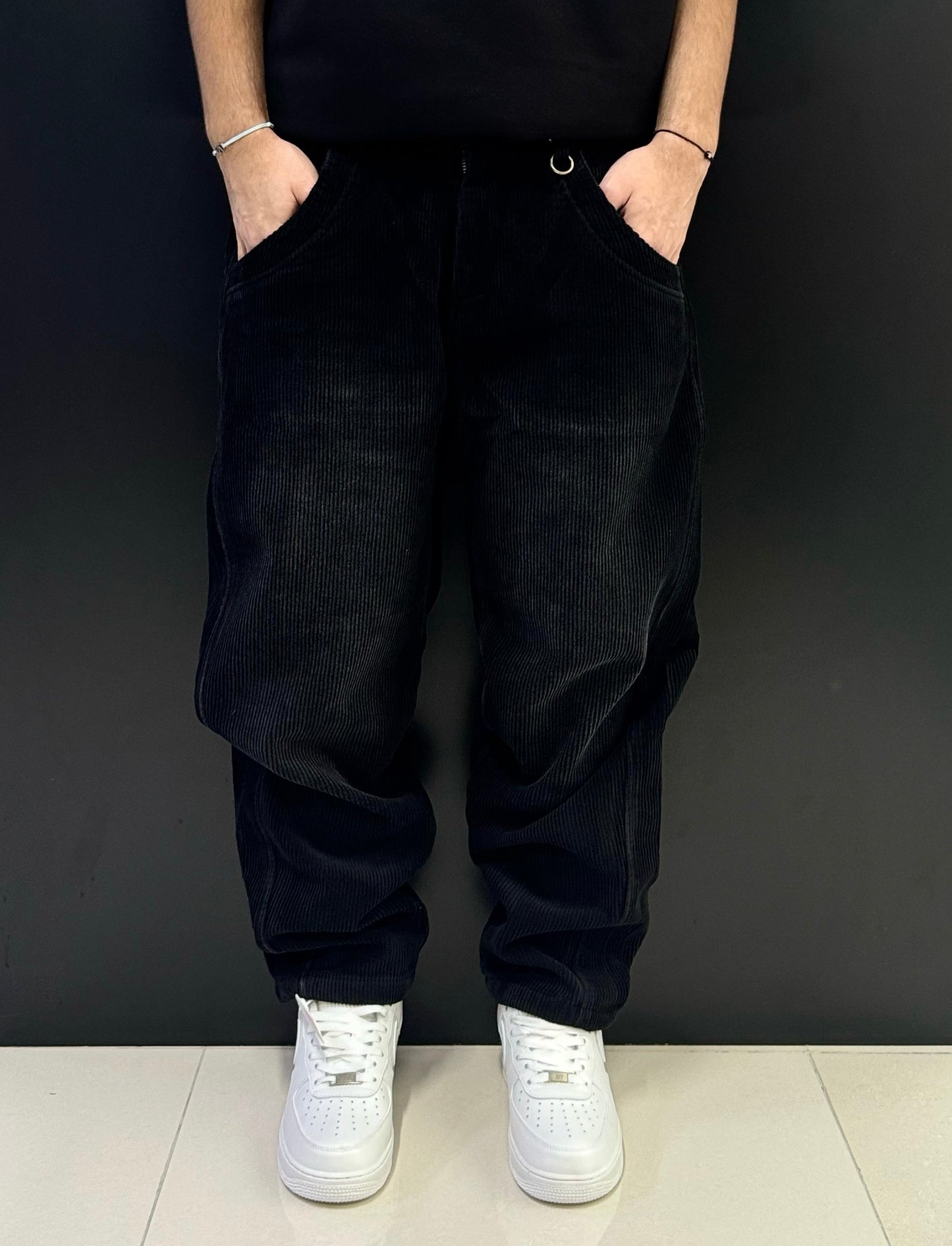 Relaxed-Fit Corduroy Pants