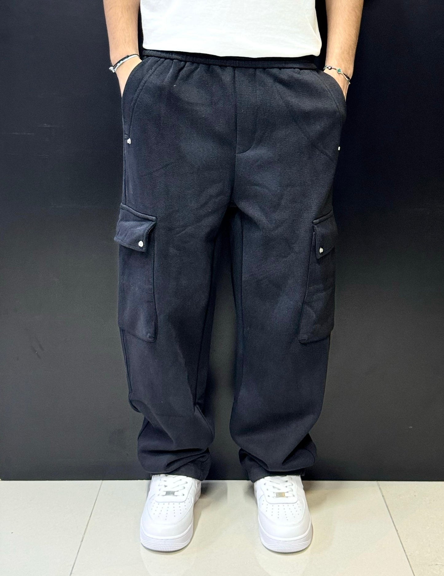 Washed Cargo Pants