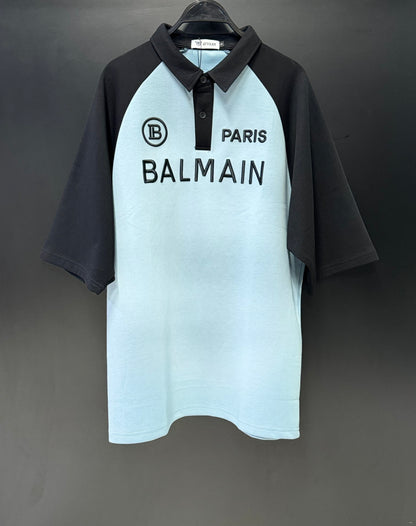 Balmain-Inspired Polo Shirt