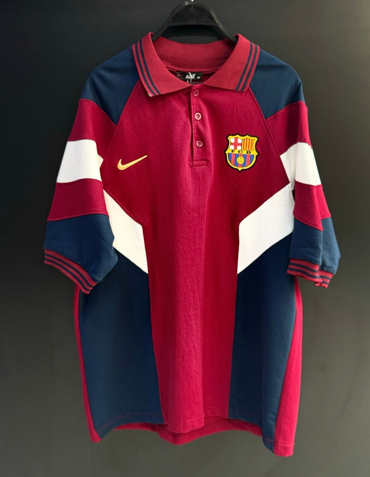 FC Barcelona Retro Polo Jersey