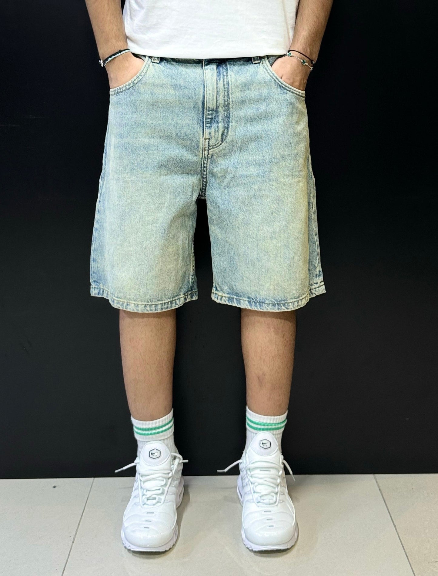 Vintage Loose-Fit Denim Jorts