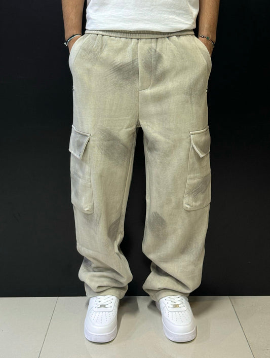 Washed Cargo Pants