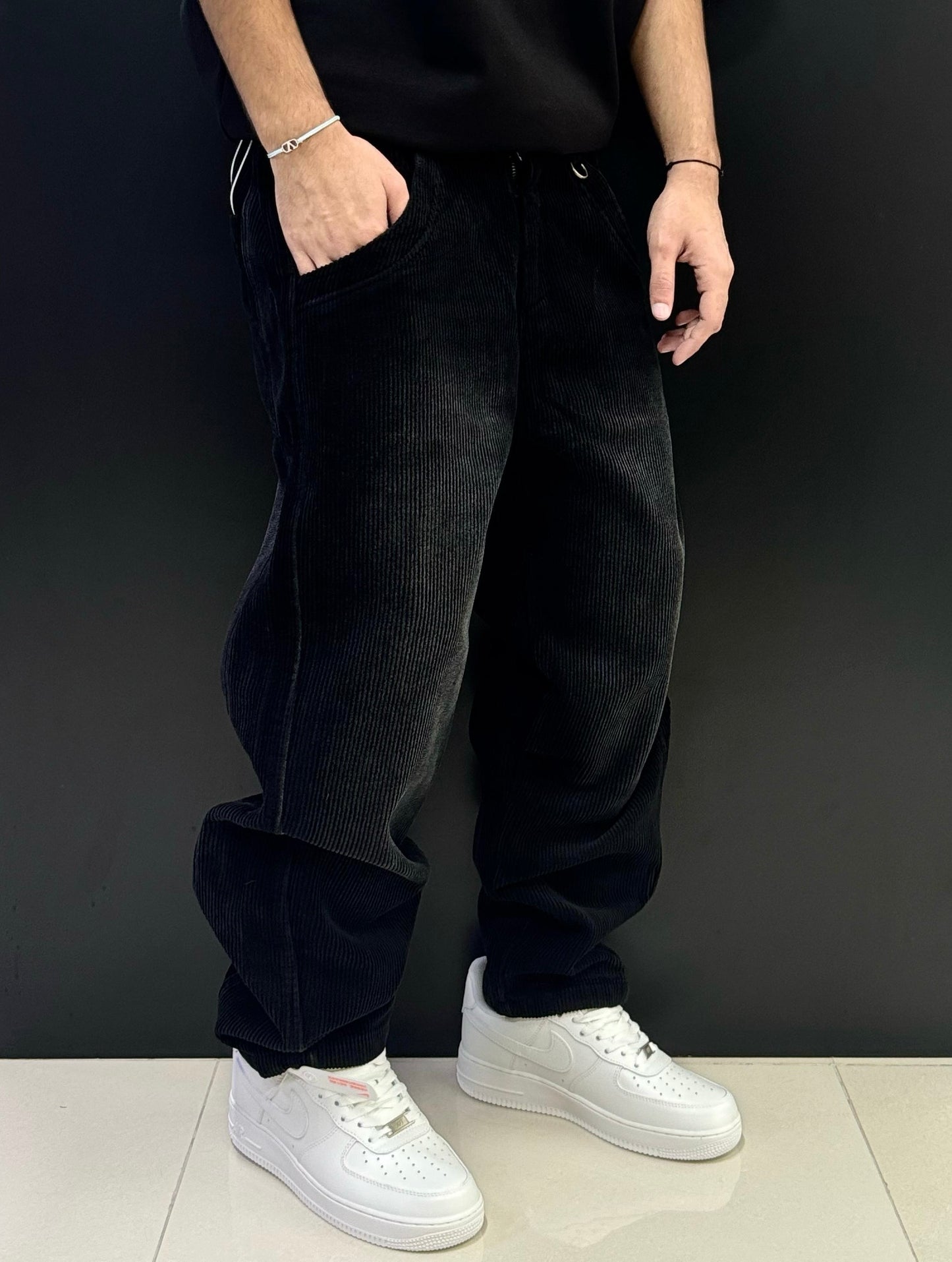 Relaxed-Fit Corduroy Pants